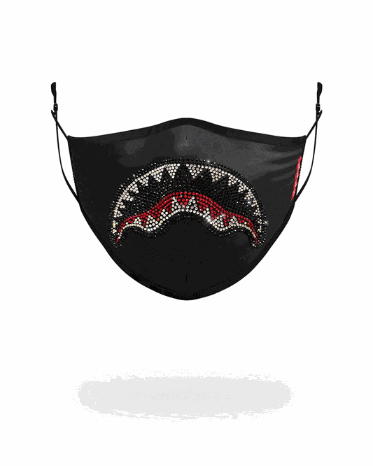 Sprayground Exclusive | ADULT TRINITY SHARK FORM FITTING FACE MASK