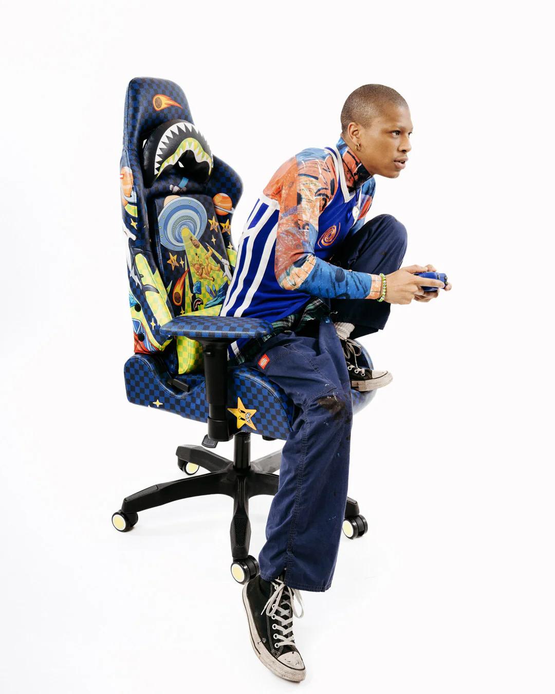 Sprayground Popular | SPACE WARPED GAMING CHAIR
