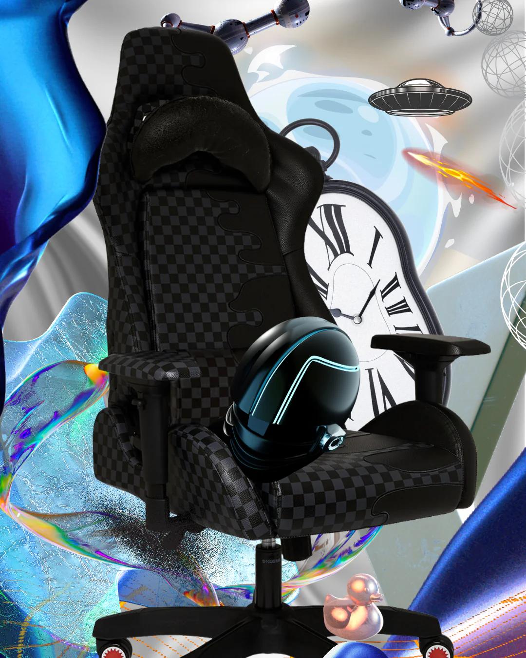 Sprayground Best Seller | SPEED SHARK SIDE SWIPE GAMING CHAIR