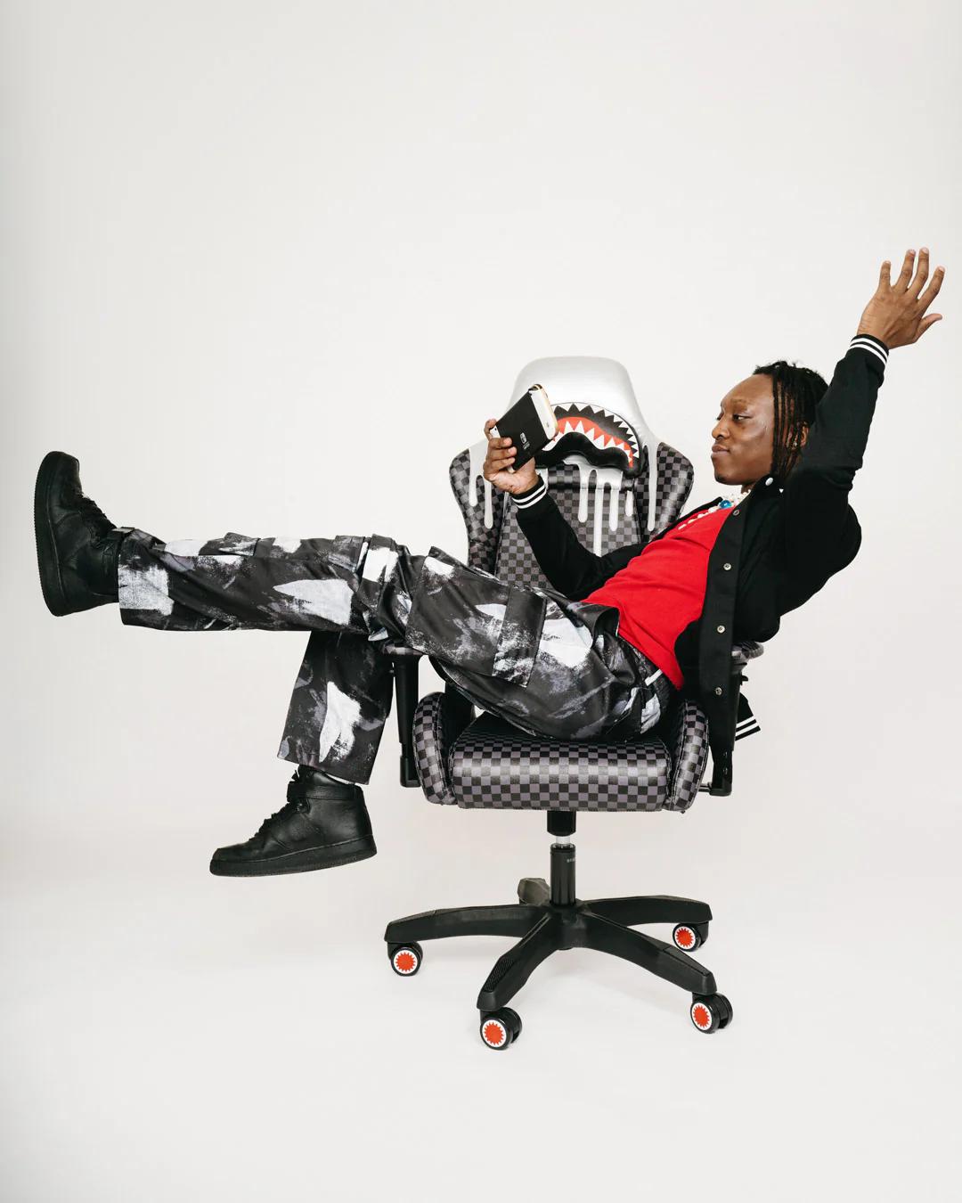 Sprayground Recommended | GHOST DRIP SHARK CHAIR