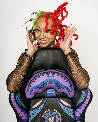 Sprayground Exclusive | A.I. 12 BROOKLYN & BEYOND - SANDFLOWER COLLAB GAMING CHAIR
