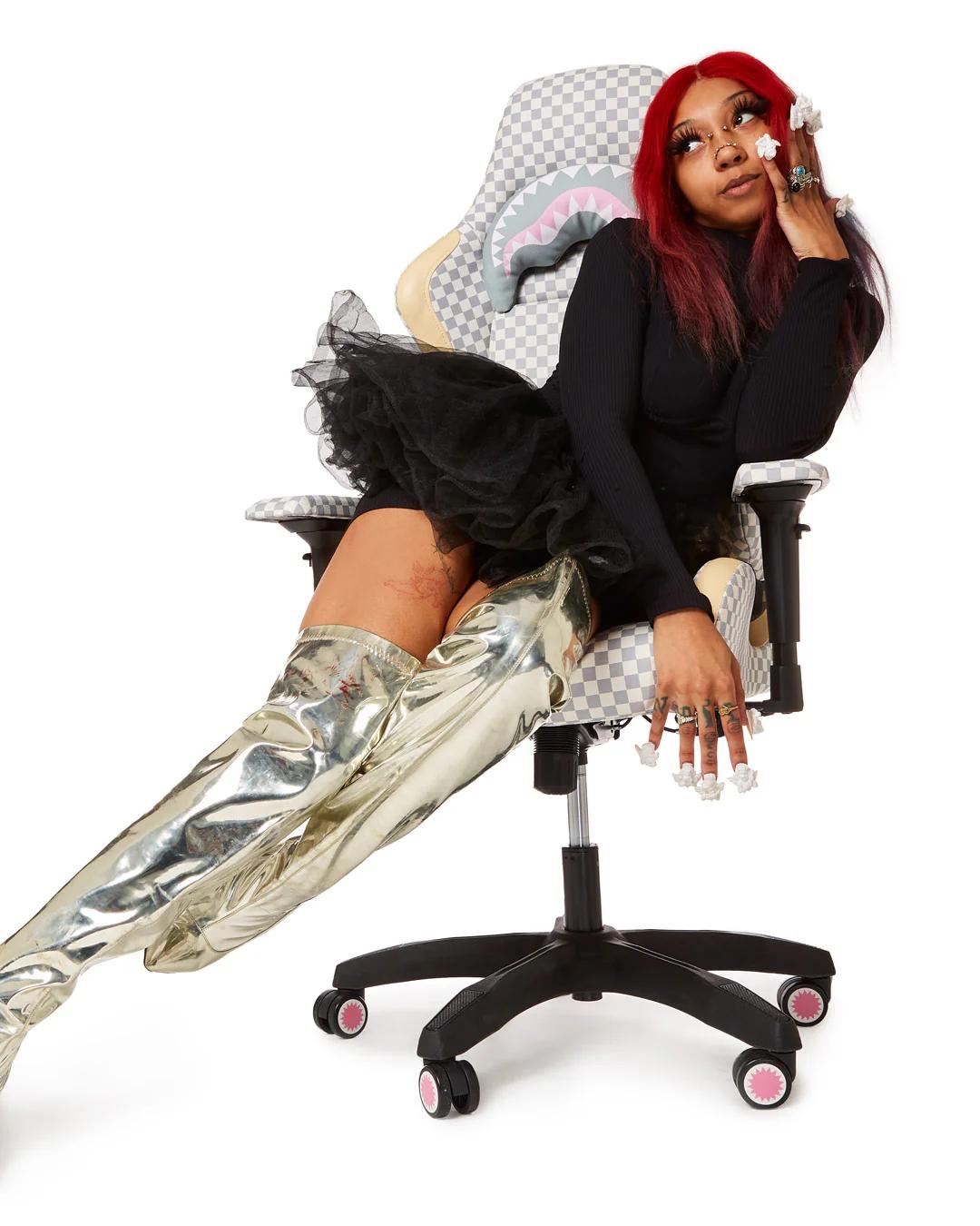 Sprayground Classic | AIR TO THE THRONE JETSET GAMING CHAIR - SUPER RARE