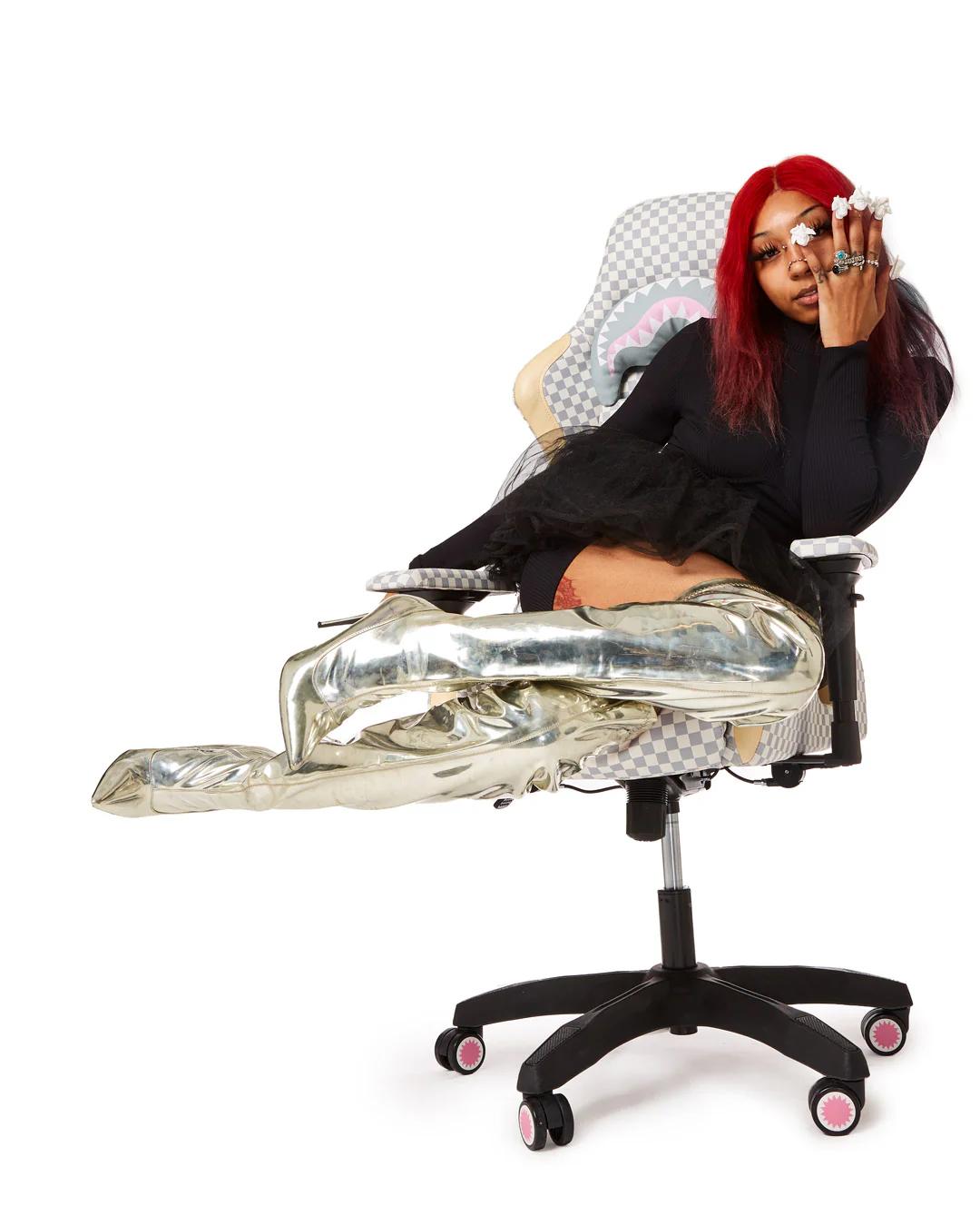 Sprayground Classic | AIR TO THE THRONE JETSET GAMING CHAIR - SUPER RARE