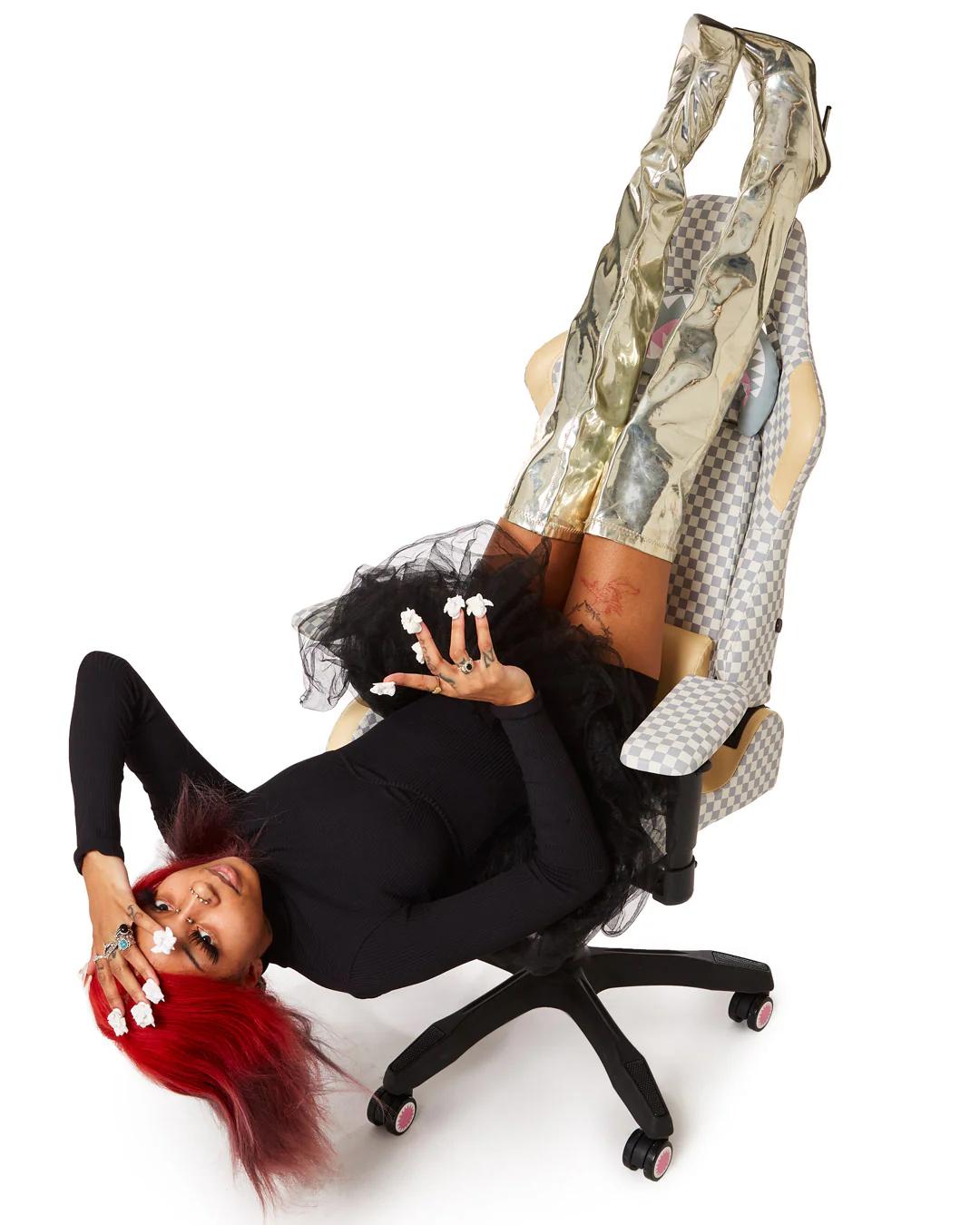 Sprayground Classic | AIR TO THE THRONE JETSET GAMING CHAIR - SUPER RARE