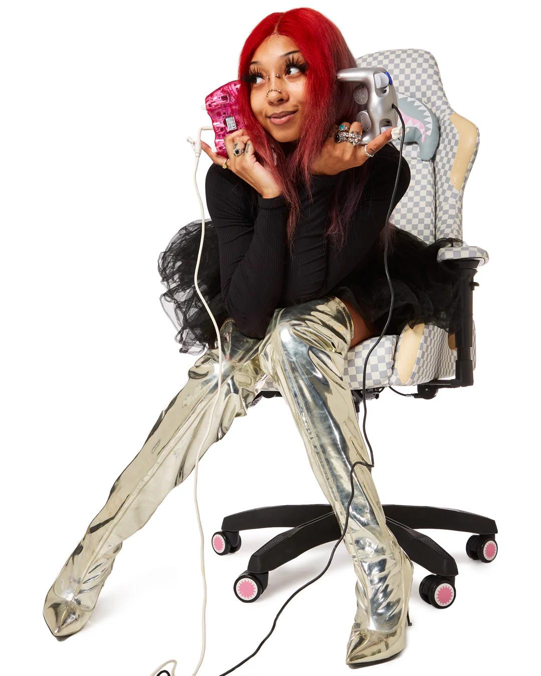 Sprayground Classic | AIR TO THE THRONE JETSET GAMING CHAIR - SUPER RARE