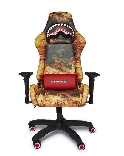 Sprayground Best Seller | FIRE CAMO GAMING CHAIR - SUPER RARE