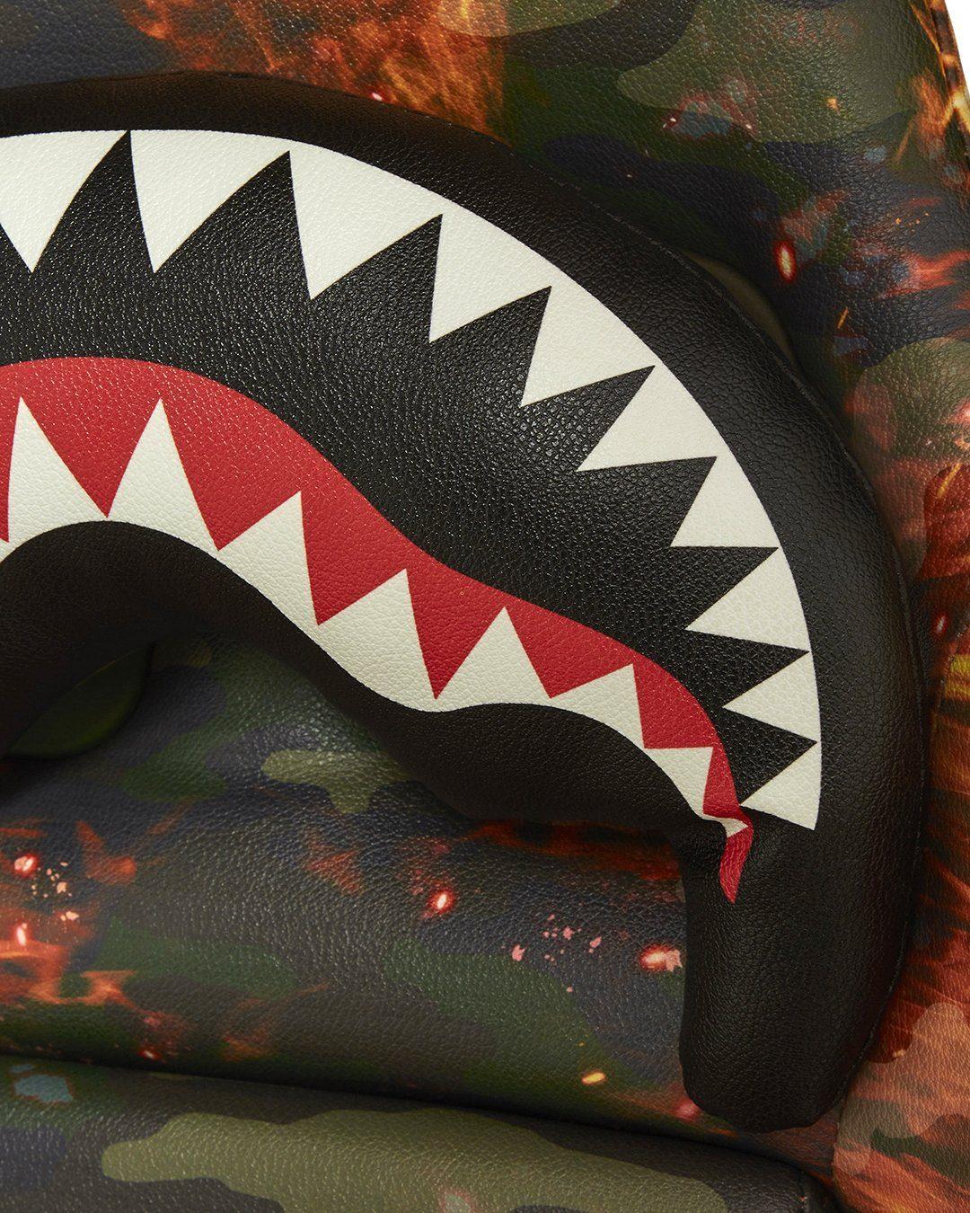 Sprayground Best Seller | FIRE CAMO GAMING CHAIR - SUPER RARE