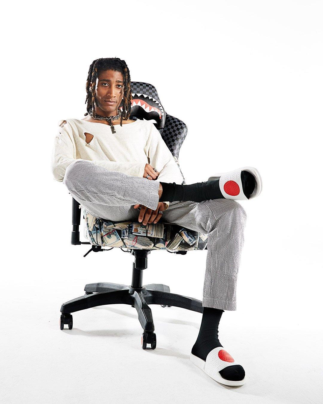 Sprayground Recommended | CHECK MONEY GAMING CHAIR - SUPER RARE