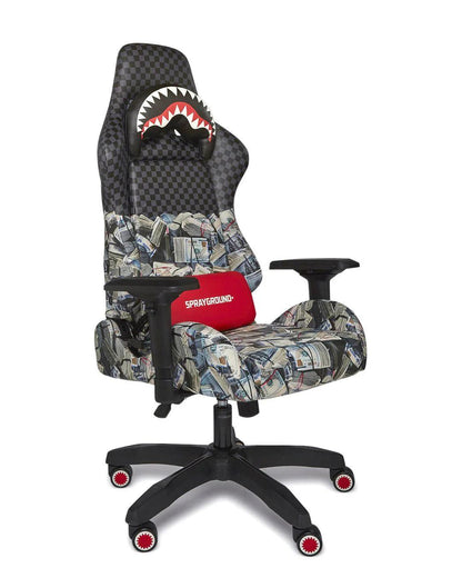 Sprayground Recommended | CHECK MONEY GAMING CHAIR - SUPER RARE