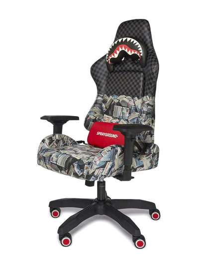 Sprayground Recommended | CHECK MONEY GAMING CHAIR - SUPER RARE