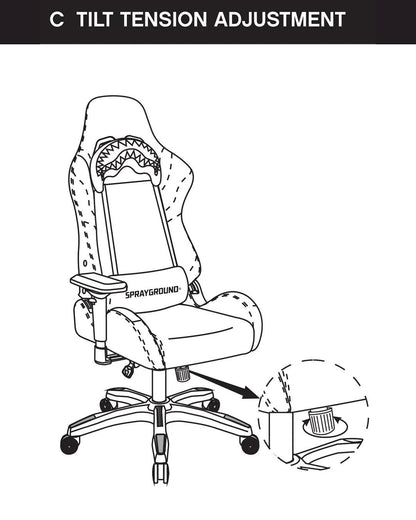 Sprayground Exclusive | SG OG GAMING CHAIR