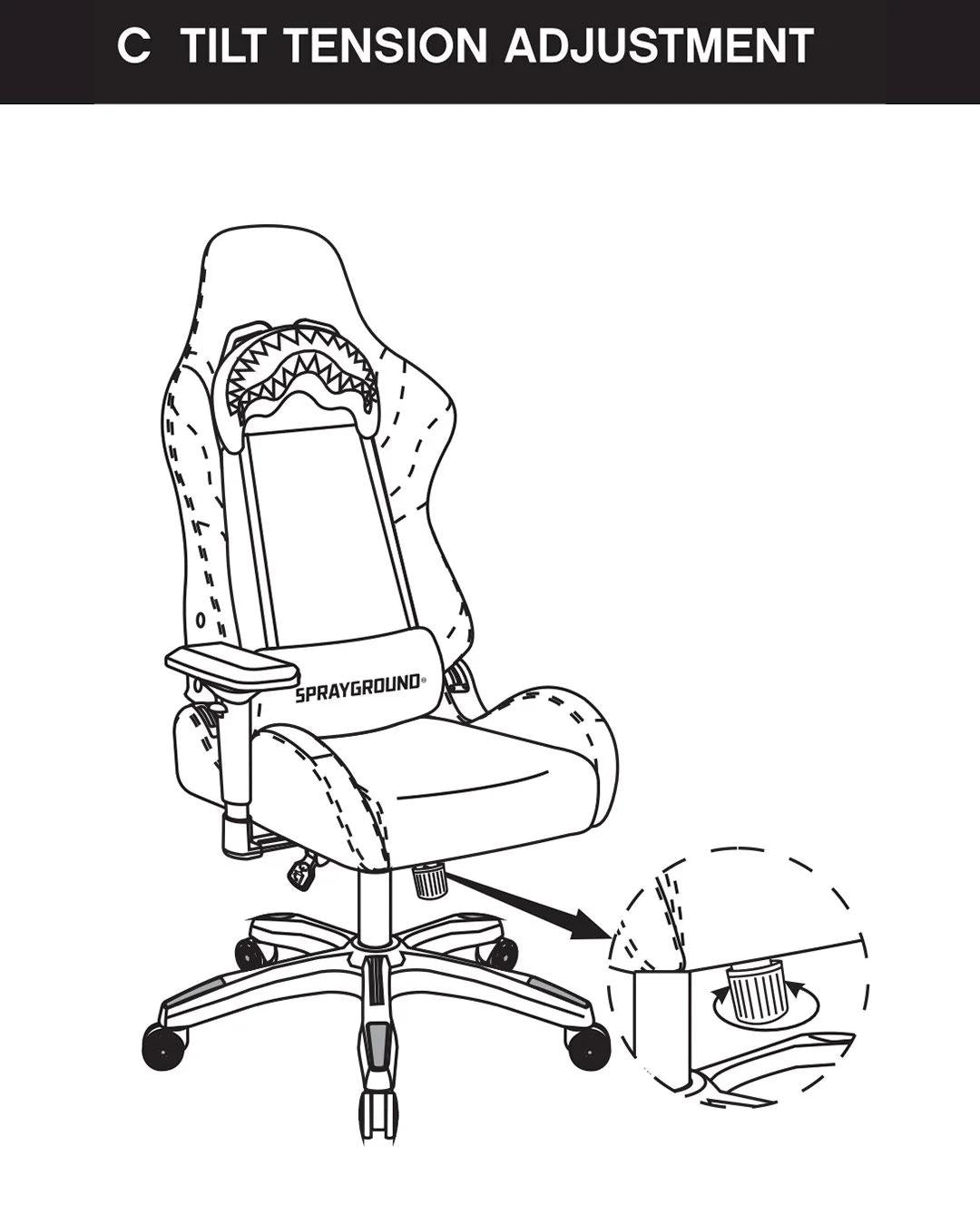 Sprayground Signature | 3AM GAMING CHAIR - SUPER RARE