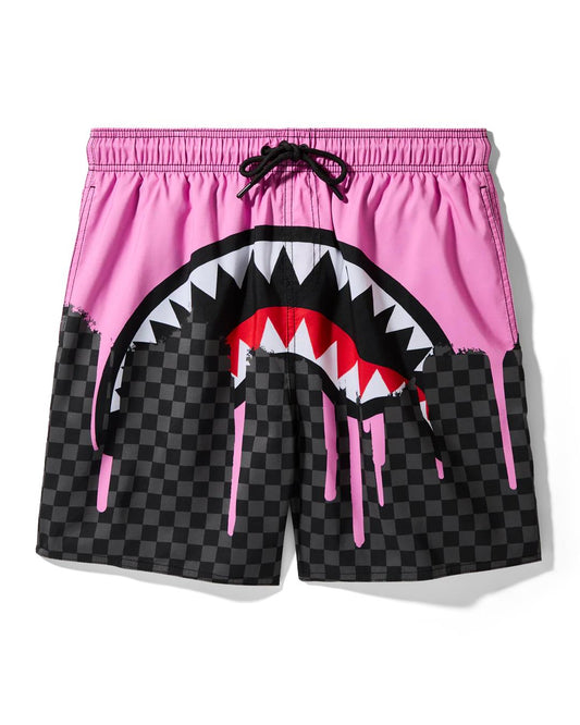 Sprayground Popular | OCEAN DRIP CHECK SWIM SHORT