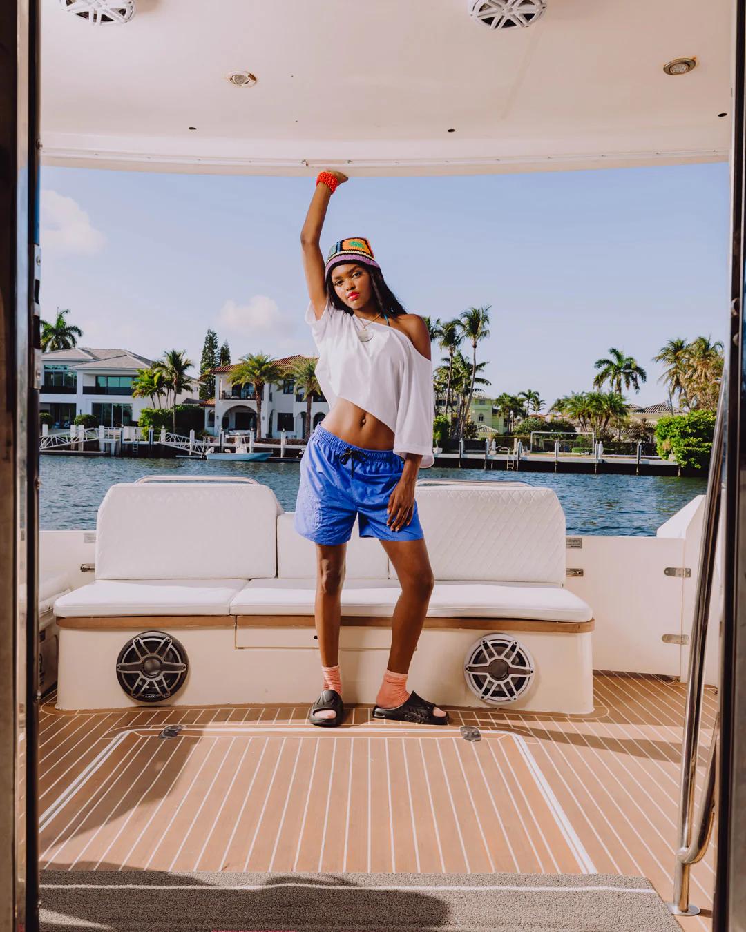 Sprayground Signature | MIDNIGHT VOYAGE SWIM SHORT