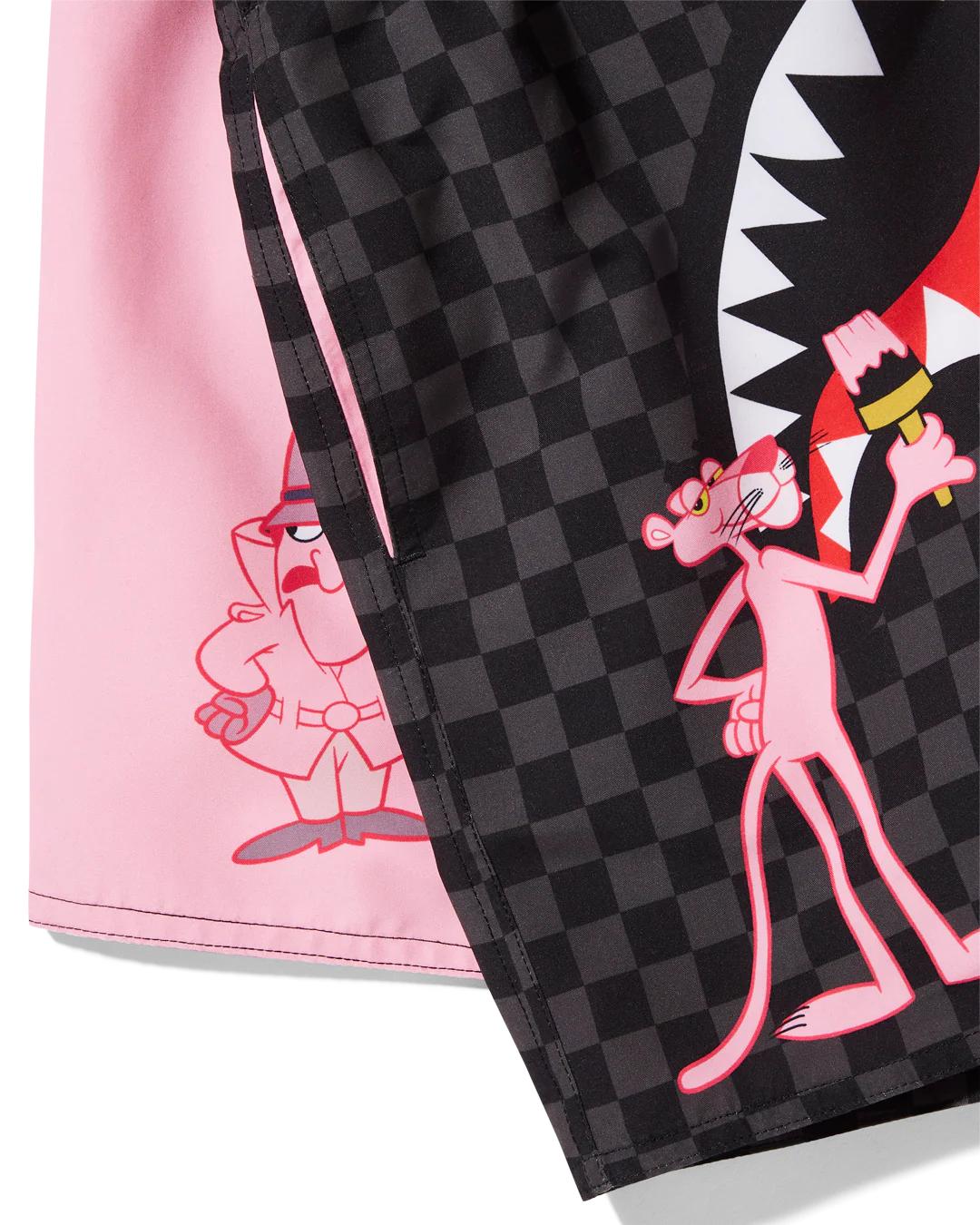 Sprayground Premium | PINK PANTHER PINK PAINTER SWIM SHORTS