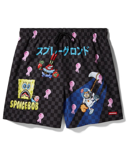 Sprayground New | SPONGEBOB TOKYO BUBBLE SWIM SHORTS