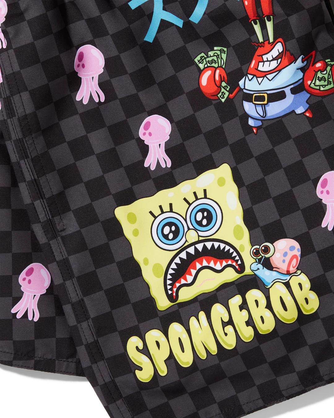Sprayground New | SPONGEBOB TOKYO BUBBLE SWIM SHORTS
