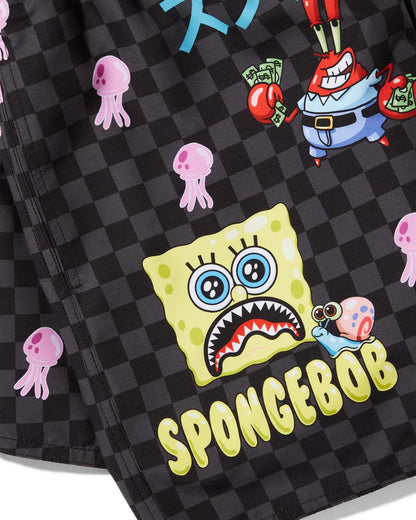 Sprayground New | SPONGEBOB TOKYO BUBBLE SWIM SHORTS