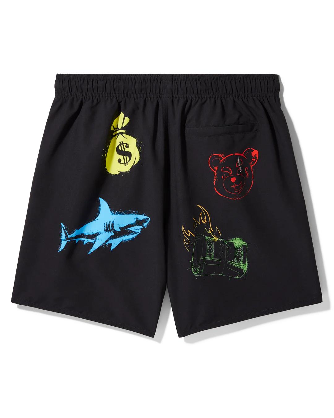 Sprayground Featured | STREET ARTIST SWIM SHORTS