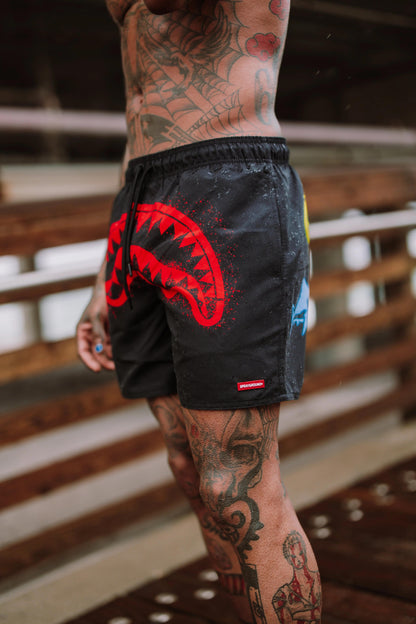 Sprayground Featured | STREET ARTIST SWIM SHORTS