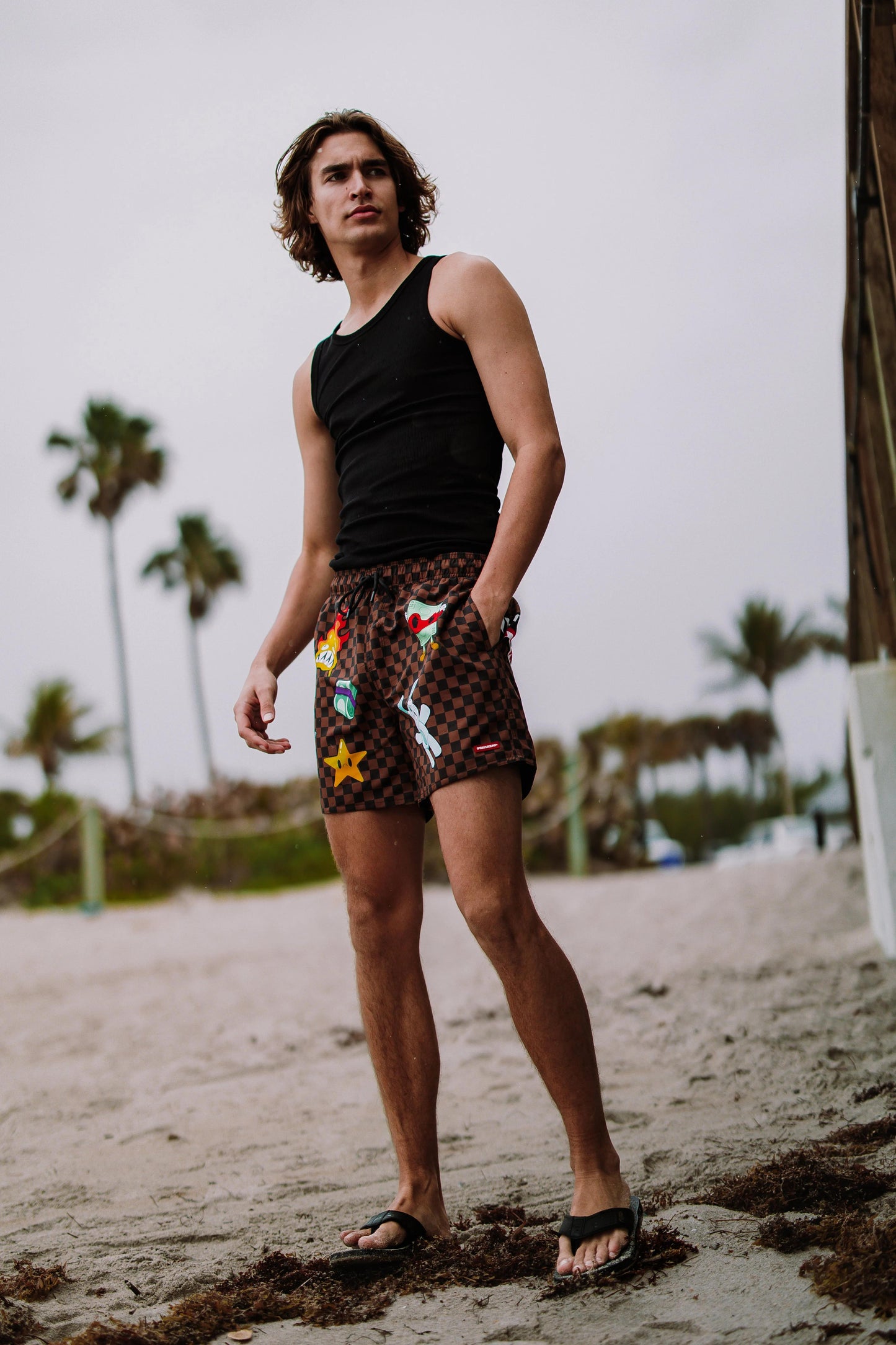 Sprayground Best Seller | LET'S MAKE SOME NOISE SWIM SHORTS