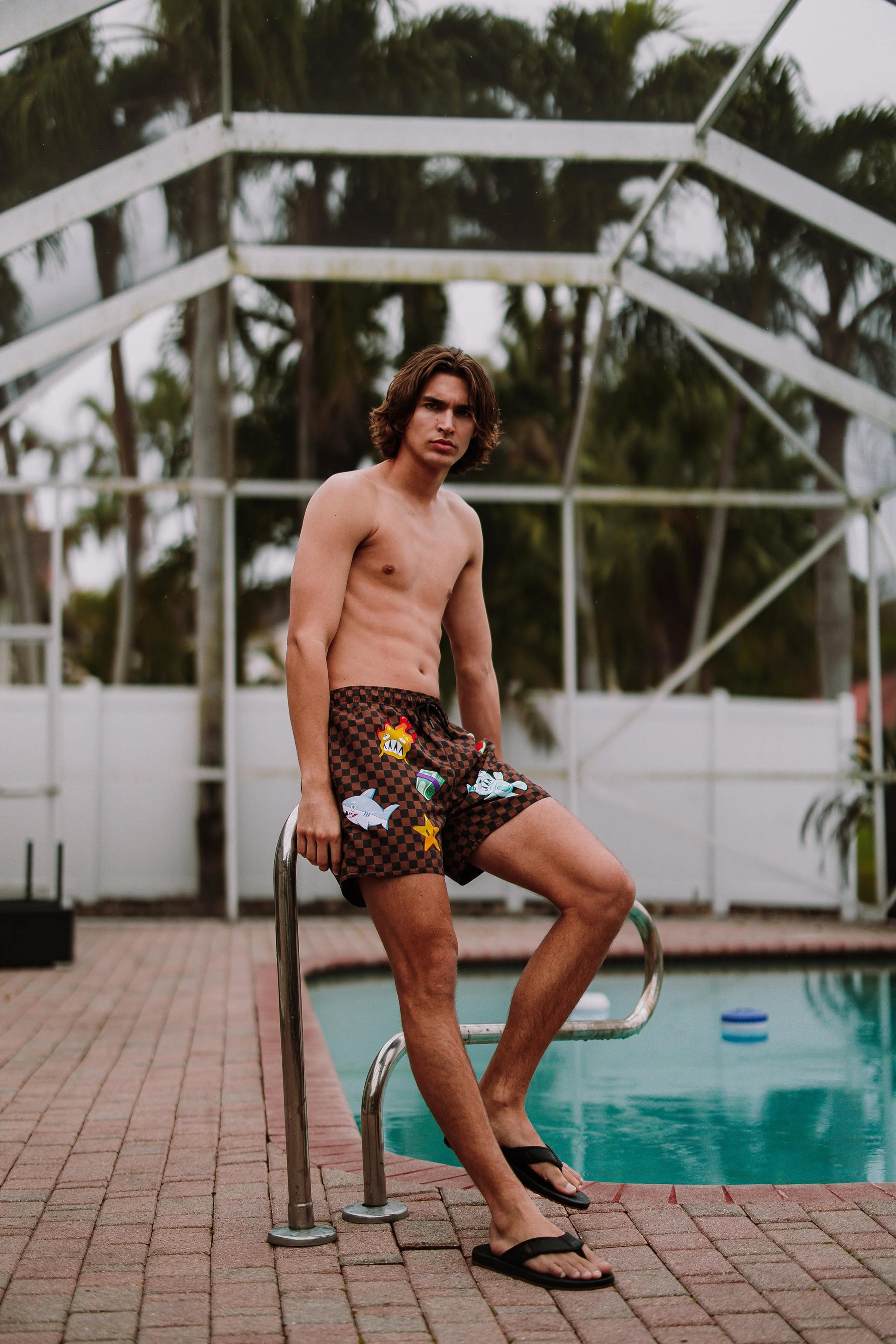 Sprayground Best Seller | LET'S MAKE SOME NOISE SWIM SHORTS