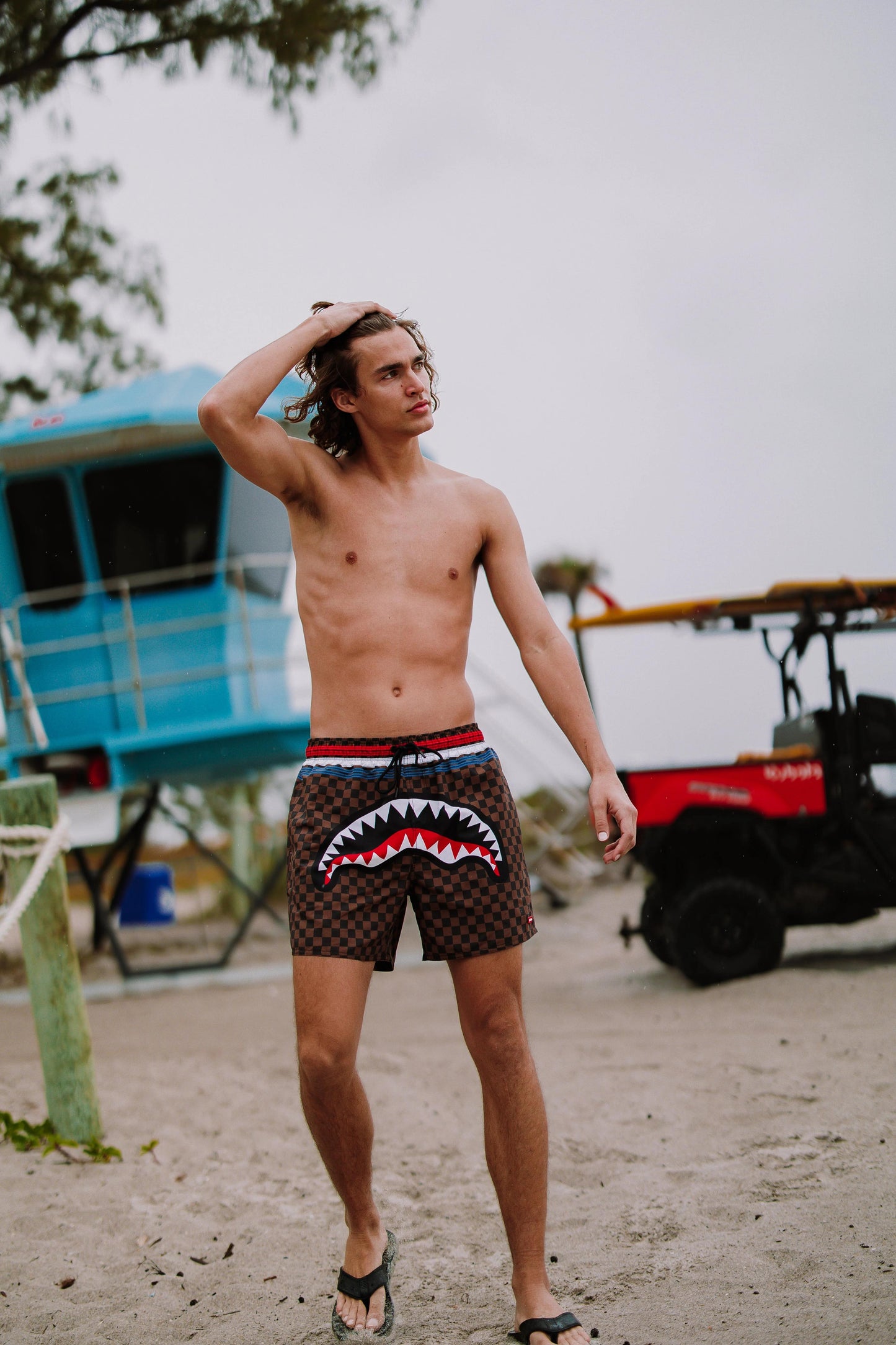 Sprayground Recommended | SHARKS IN PARIS GT SWIM SHORTS