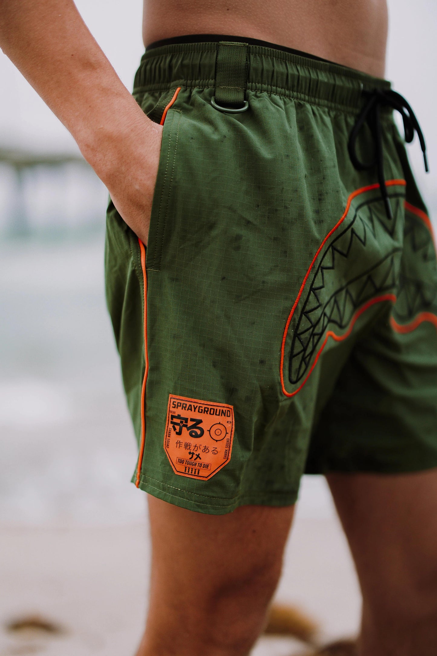 Sprayground Exclusive | SPECIAL OPS GLOBAL HAWK SWIM SHORTS