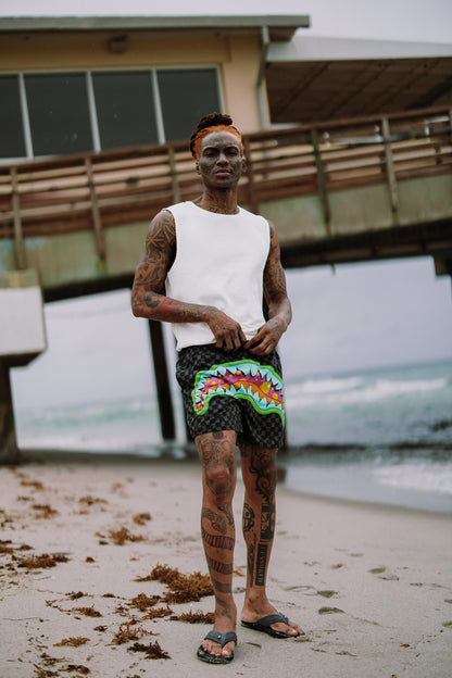 Sprayground Essential | SLIME TAKEOVER SWIM SHORTS