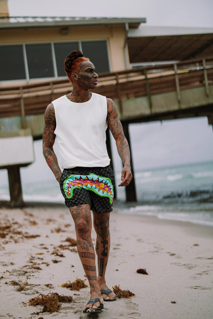 Sprayground Essential | SLIME TAKEOVER SWIM SHORTS