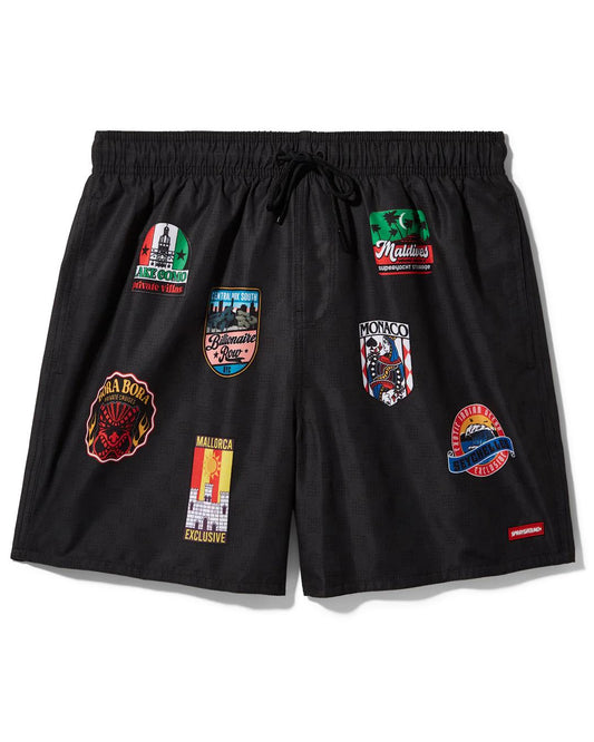 Sprayground New | GLOBAL MOGUL BILLIONAIRE SWIM SHORTS