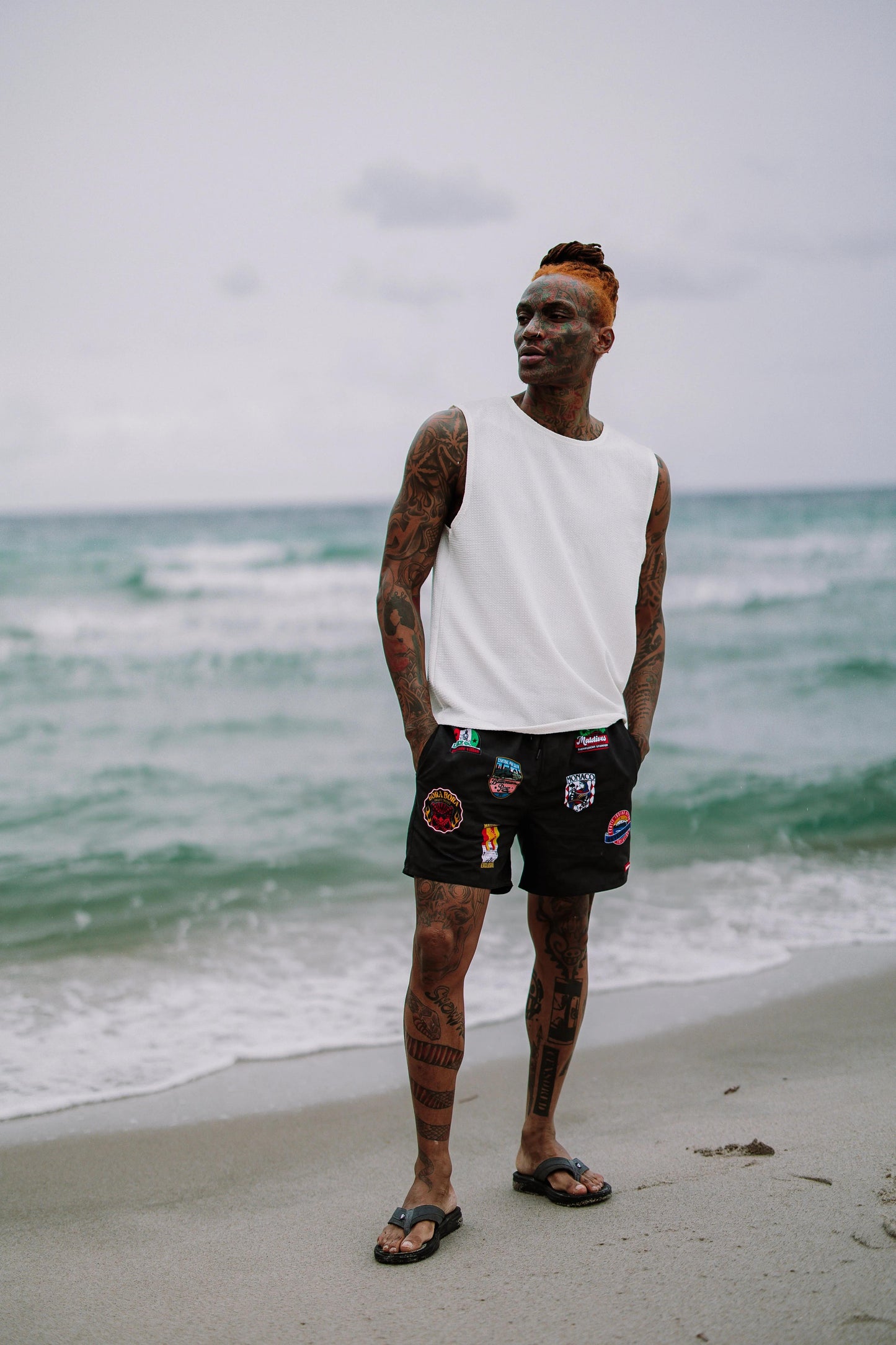 Sprayground New | GLOBAL MOGUL BILLIONAIRE SWIM SHORTS