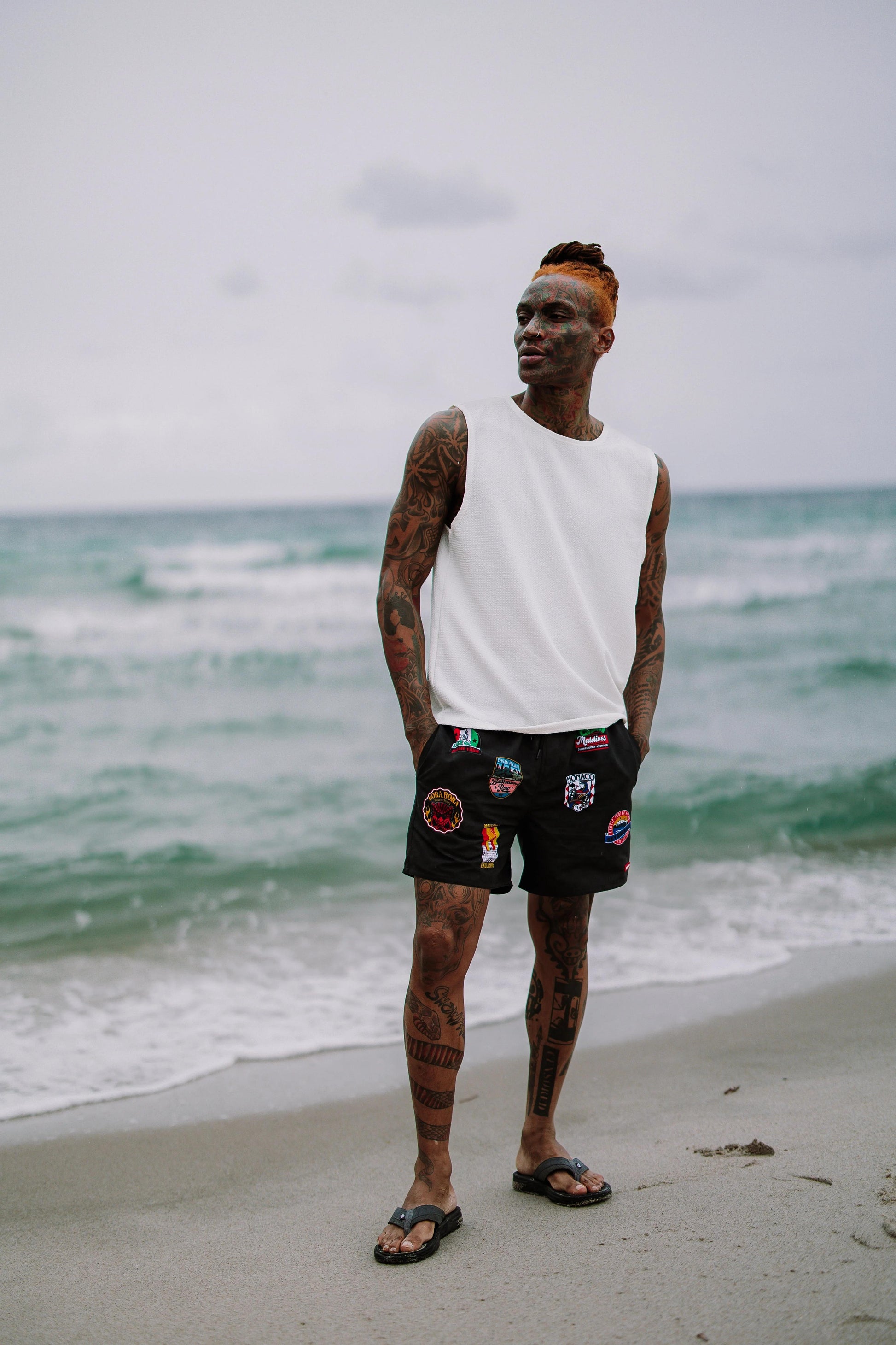 Sprayground New | GLOBAL MOGUL BILLIONAIRE SWIM SHORTS