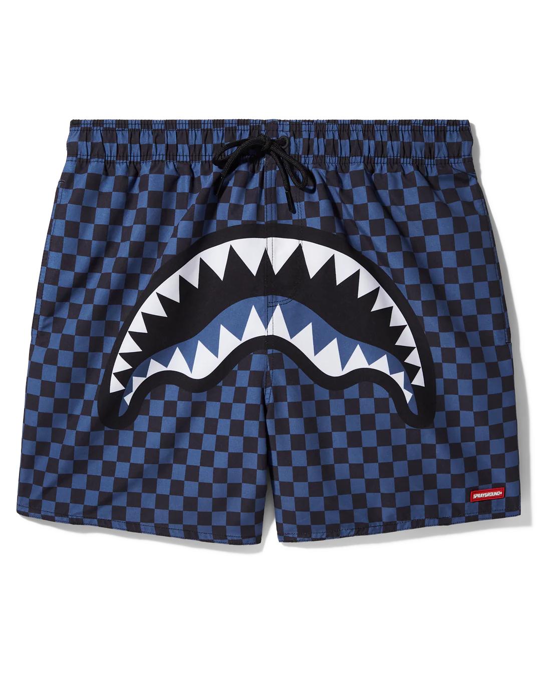 Sprayground Featured | MIDNIGHT MAGIC SHARKS IN PARIS SWIM SHORTS