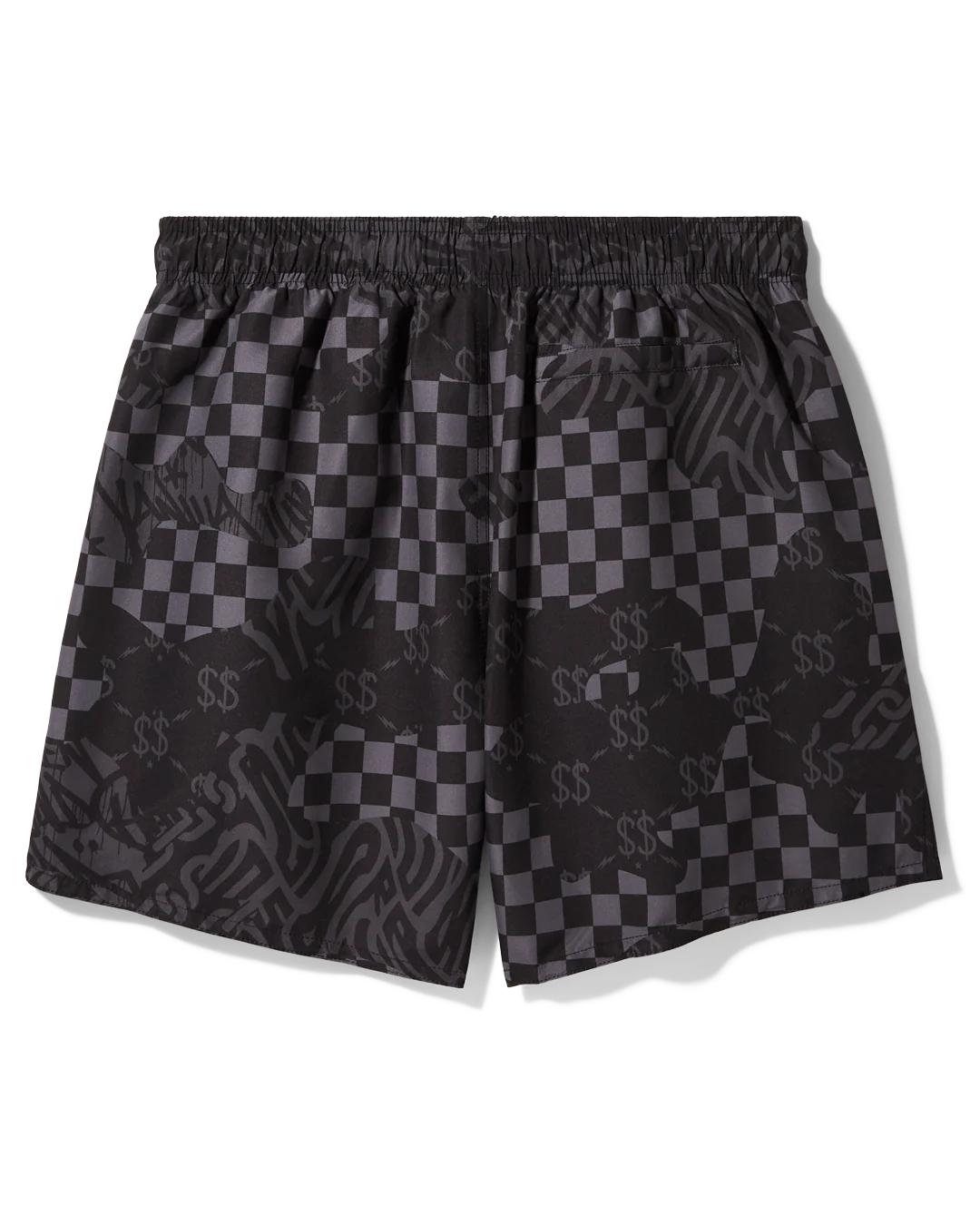 Sprayground Popular | 3AM CHECK SWIM SHORTS