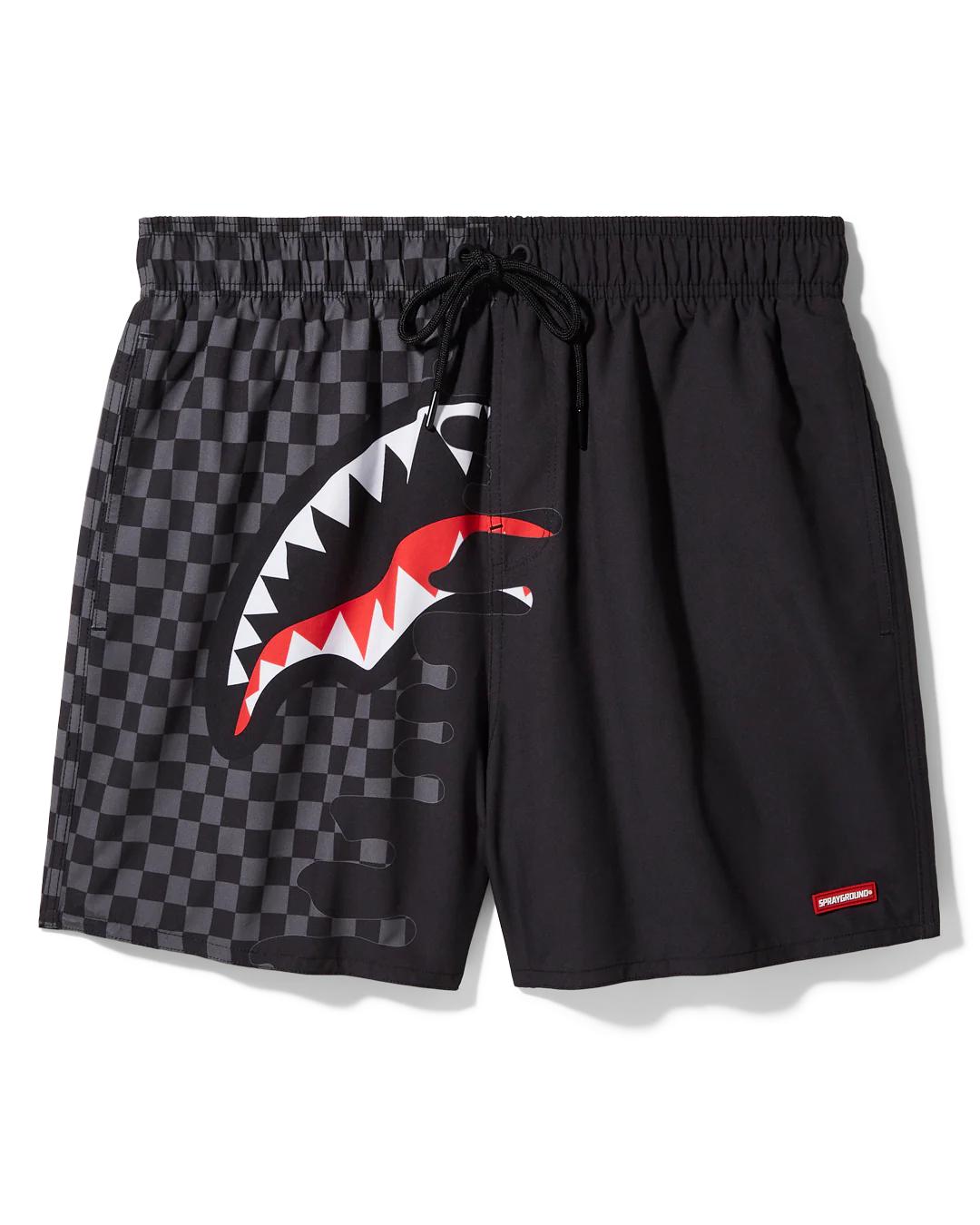 Sprayground Best Seller | SPEED SHARK SIDE SWIPE SWIM SHORTS