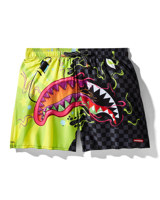 Sprayground Exclusive | SLIME DIME SWIM SHORTS