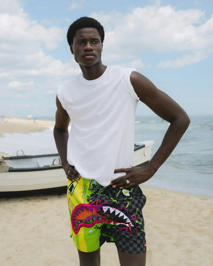 Sprayground Exclusive | SLIME DIME SWIM SHORTS