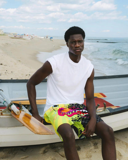 Sprayground Exclusive | SLIME DIME SWIM SHORTS