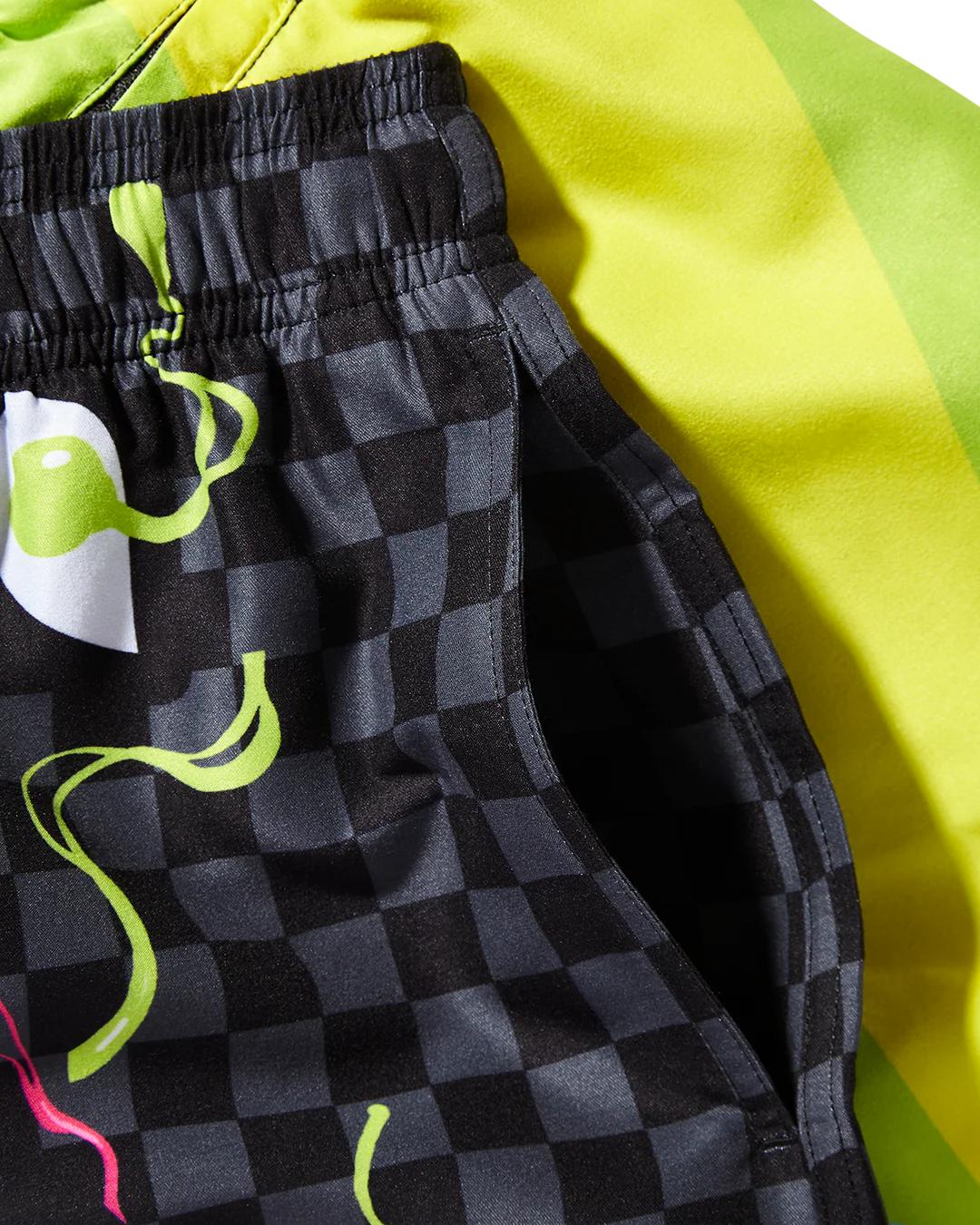 Sprayground Exclusive | SLIME DIME SWIM SHORTS