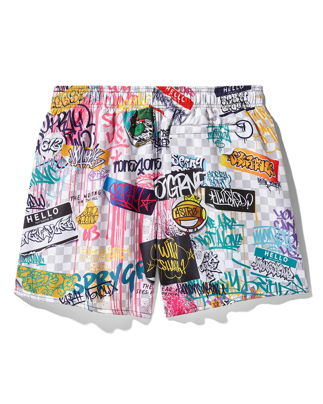 Sprayground Signature | CREATE ANOTHER DAY SWIM SHORTS