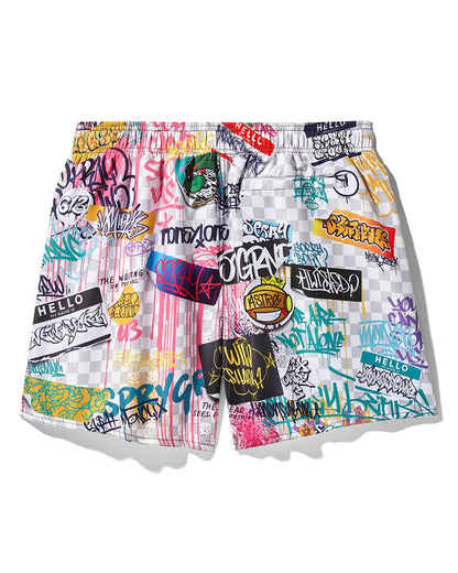 Sprayground Signature | CREATE ANOTHER DAY SWIM SHORTS