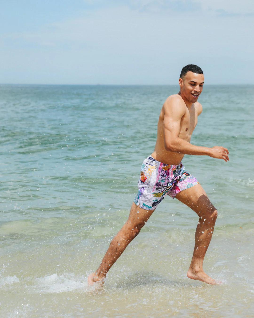 Sprayground Signature | CREATE ANOTHER DAY SWIM SHORTS
