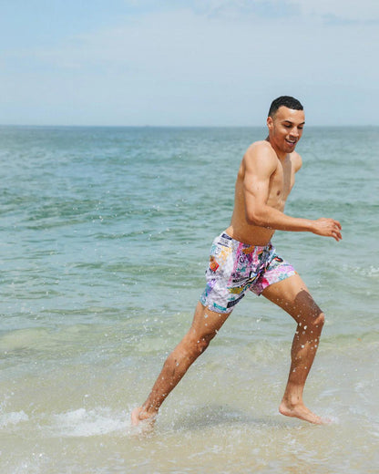 Sprayground Signature | CREATE ANOTHER DAY SWIM SHORTS