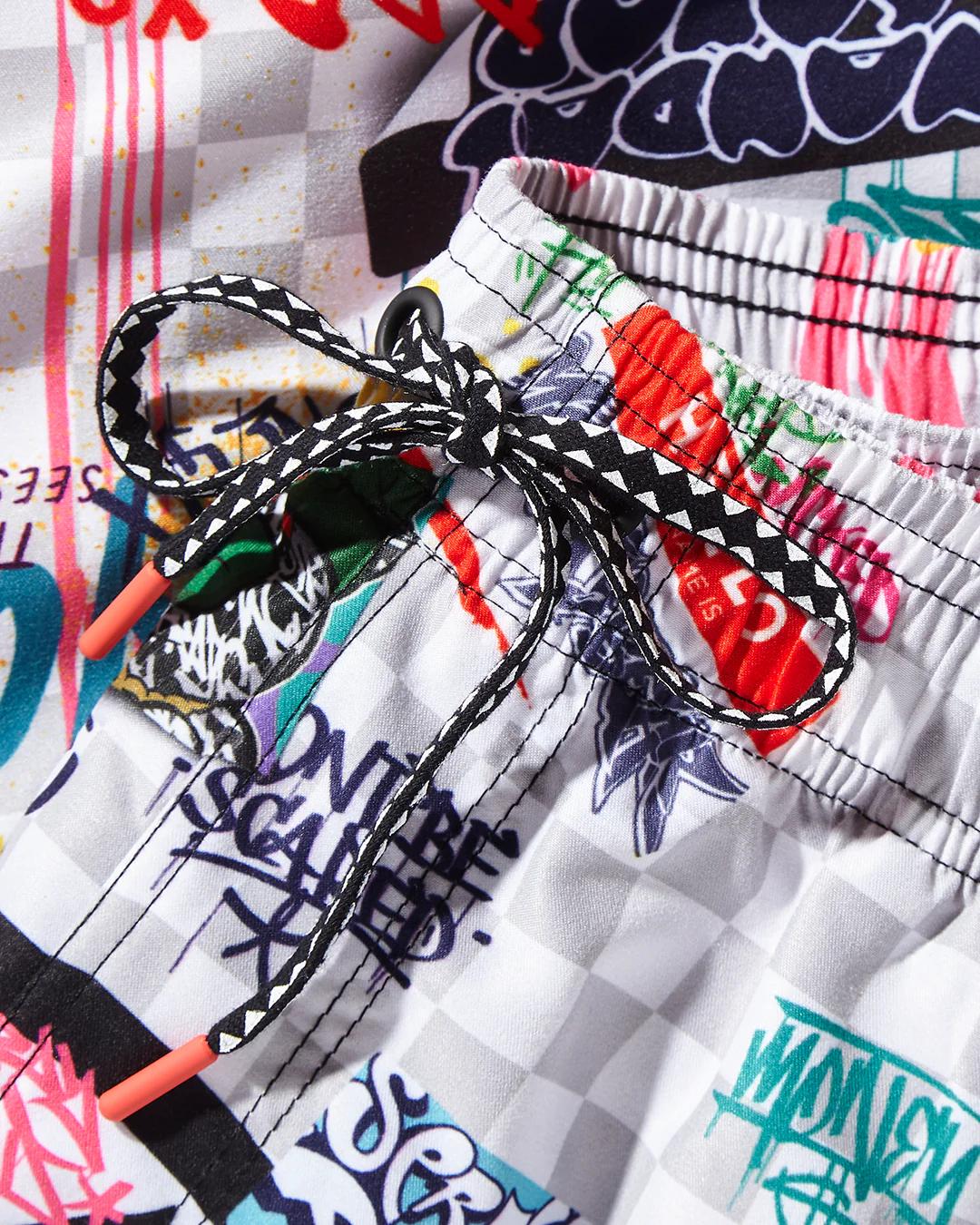 Sprayground Signature | CREATE ANOTHER DAY SWIM SHORTS