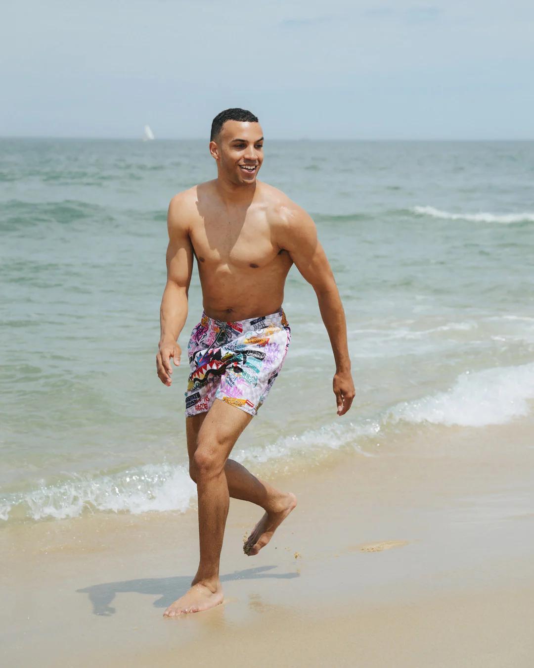 Sprayground Signature | CREATE ANOTHER DAY SWIM SHORTS