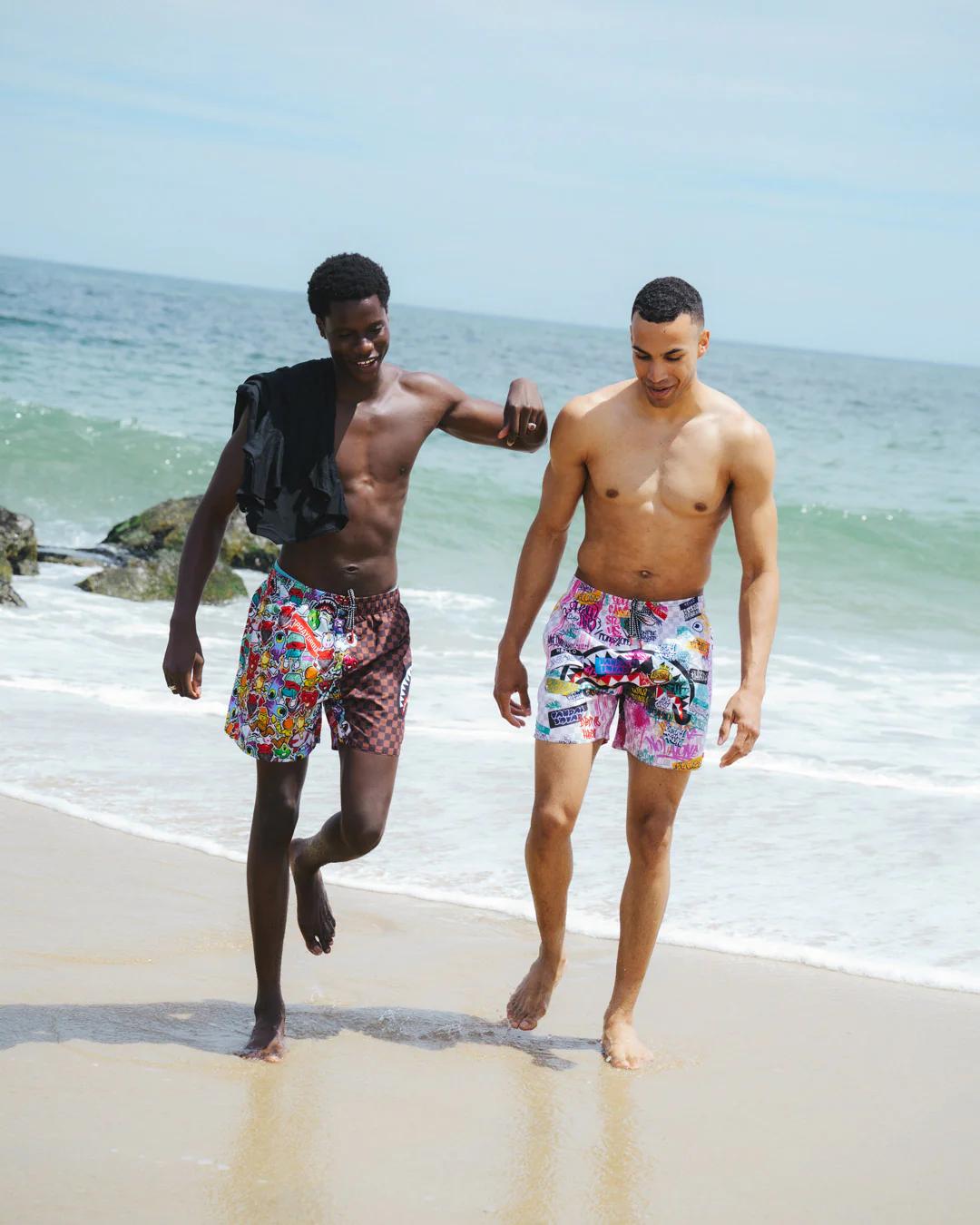 Sprayground Signature | CREATE ANOTHER DAY SWIM SHORTS
