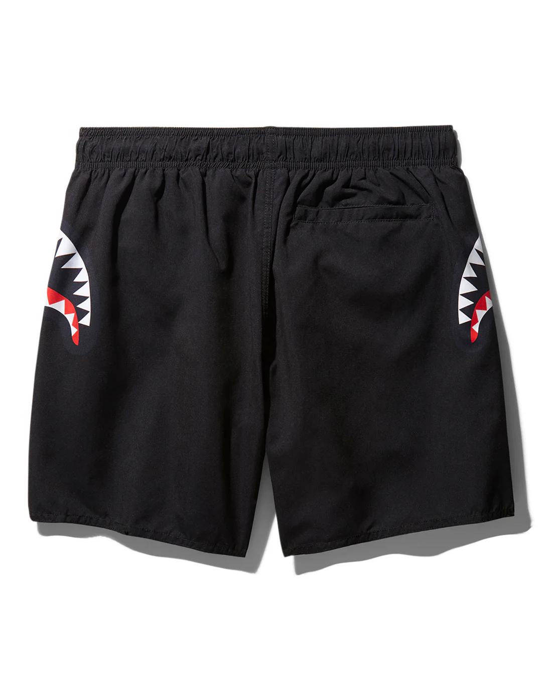Sprayground Featured | SHARK CENTRAL MIDNIGHT SWIM TRUNKS