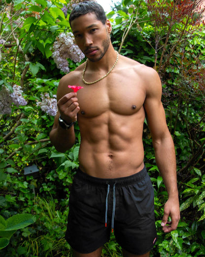 Sprayground Featured | SHARK CENTRAL MIDNIGHT SWIM TRUNKS