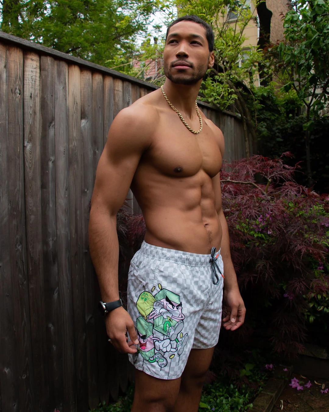Sprayground Popular | MONEY BOYS SANDBAR SWIM TRUNKS